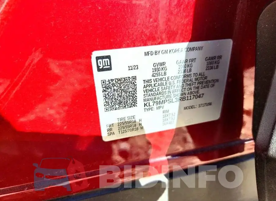 KL79MPSL3RB117047 Photo# 12