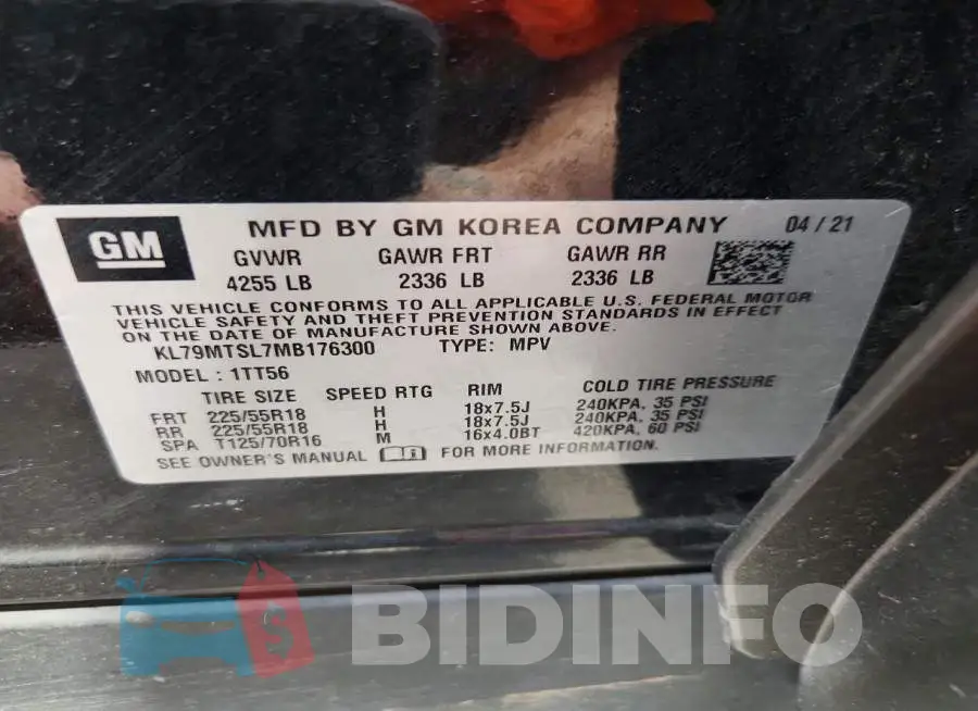 KL79MTSL7MB176300 Photo# 13