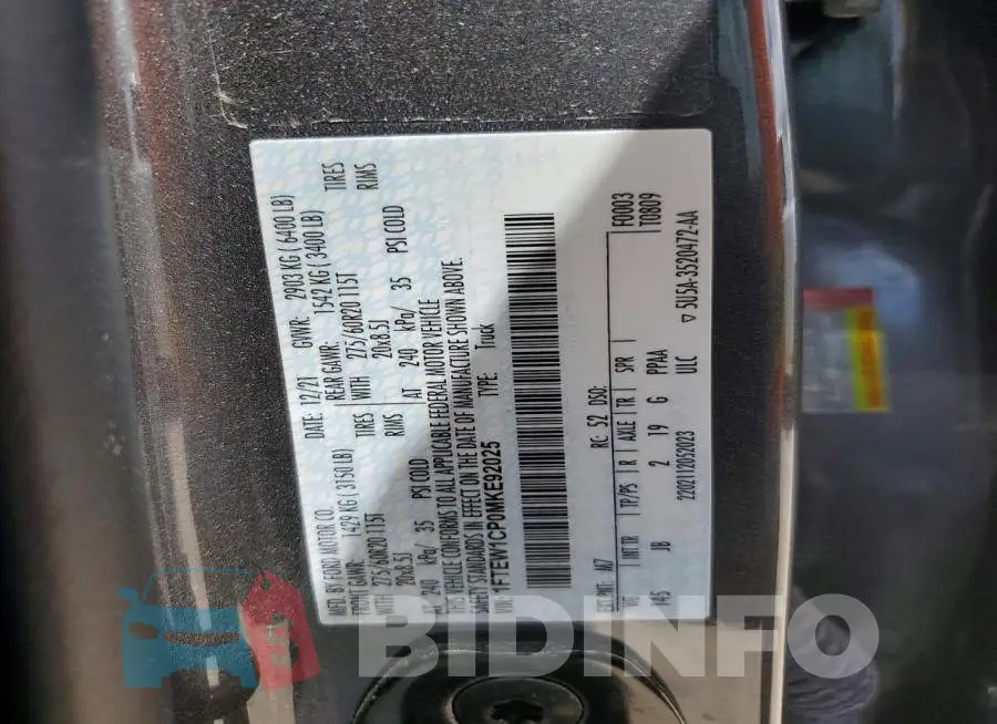 1FTEW1CP0MKE92025 Photo# 12