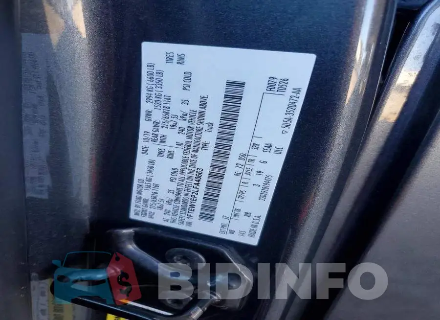 1FTEW1EP2LFA40663 Photo# 13
