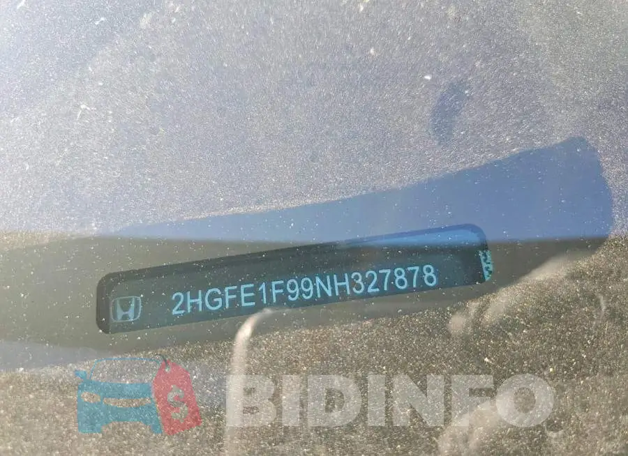 2HGFE1F99NH327878 Photo# 12
