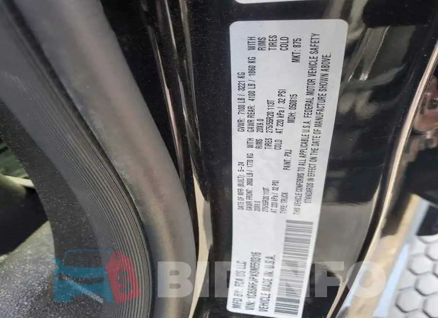 1C6SRFJPXSN550316 Photo# 12