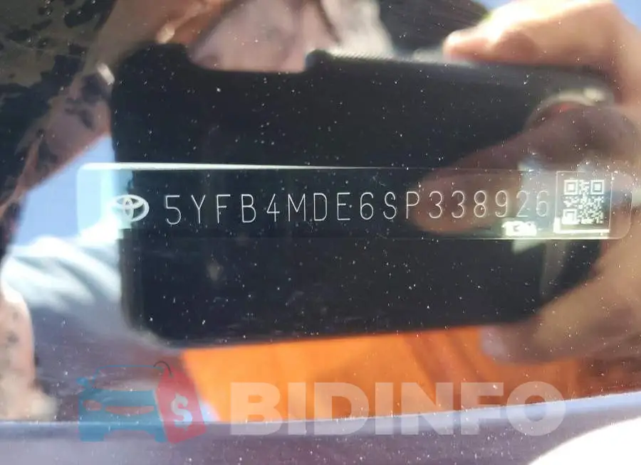 5YFB4MDE6SP338926 Photo# 12