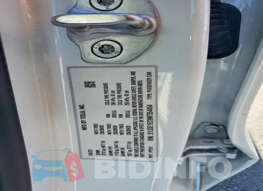5YJ3E1EC9NF354454 Photo# 13