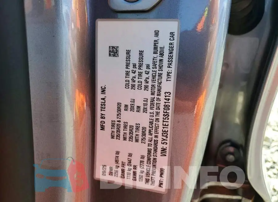 5YJ3E1ET5SF081413 Photo# 12