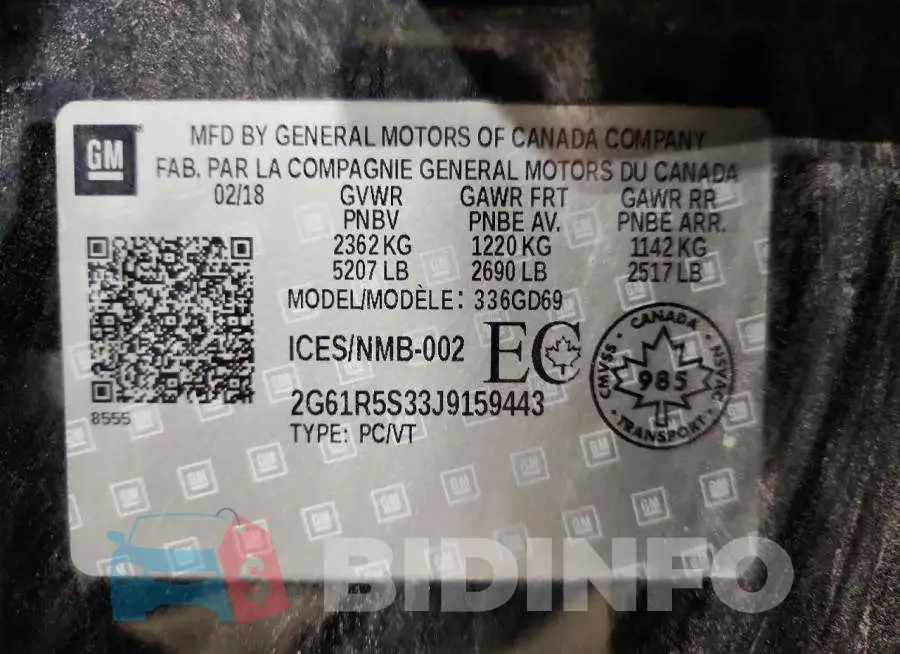 2G61R5S33J9159443 Photo# 12