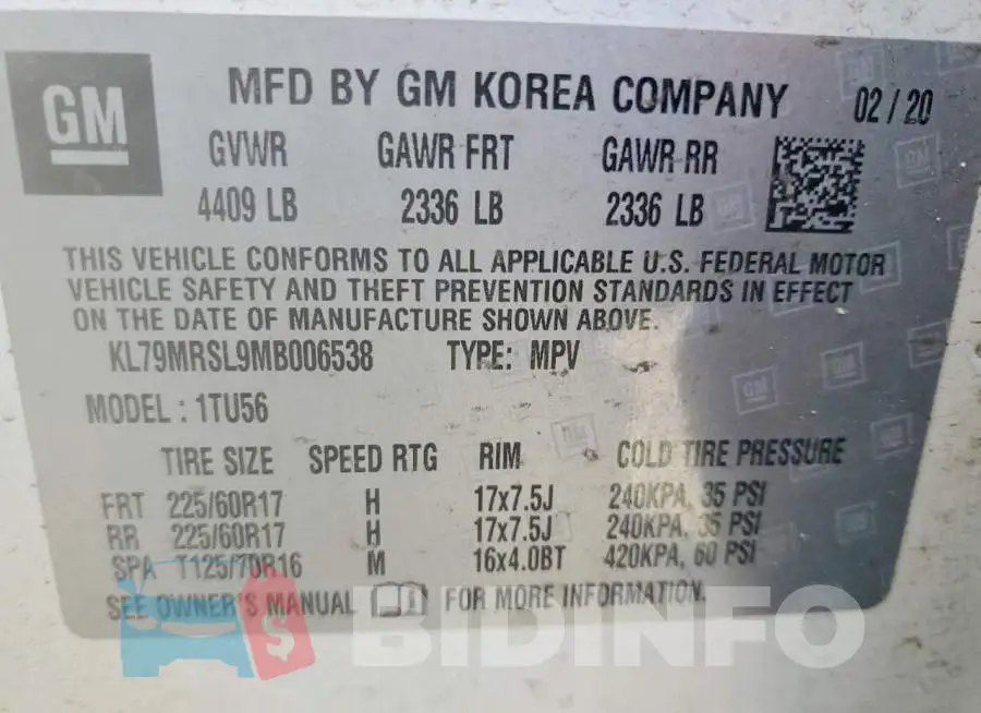 KL79MRSL9MB006538 Photo# 13