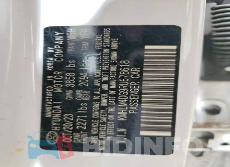 KMHLM4DG9RU678618 Photo# 12