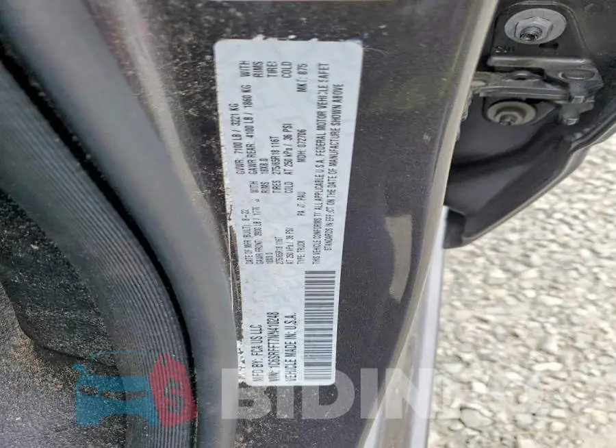 1C6SRFFT7NN410248 Photo# 12