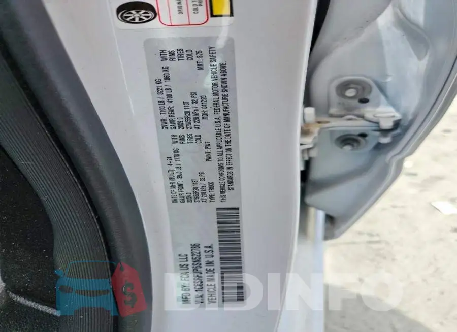 1C6SRFJP6SN522786 Photo# 13