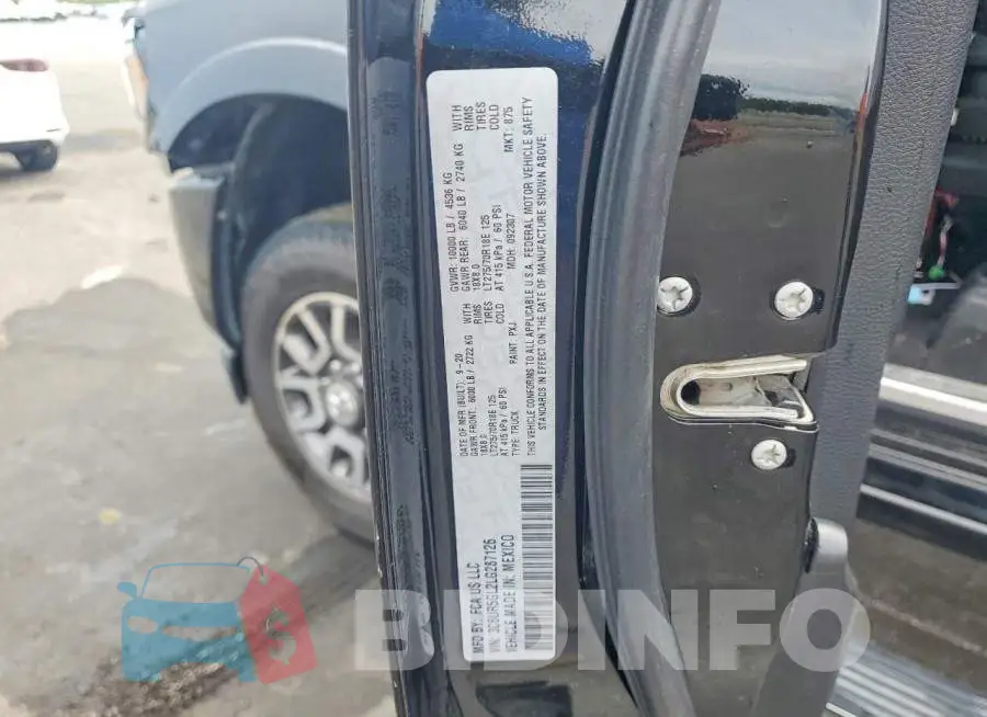 3C6UR5GL2LG287126 Photo# 12