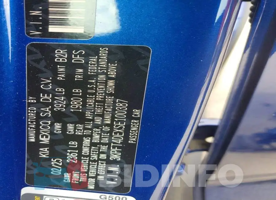 3KPFT4DEXSE100387 Photo# 12
