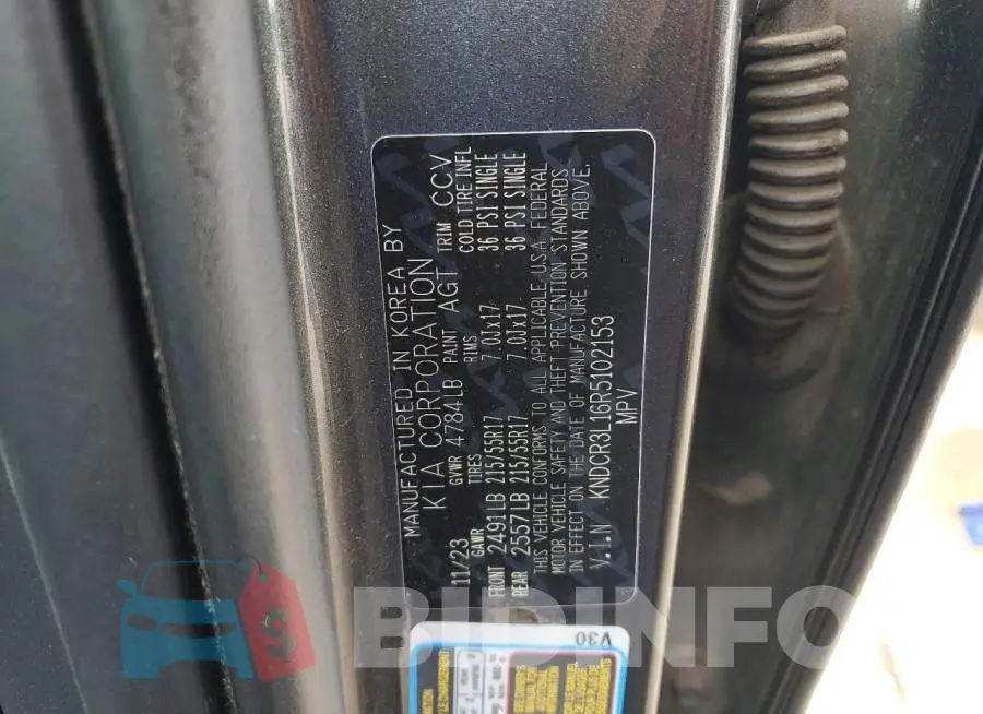 KNDCR3L16R5102153 Photo# 12
