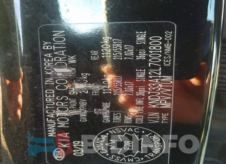 KNDJ33A12L7001800 Photo# 13
