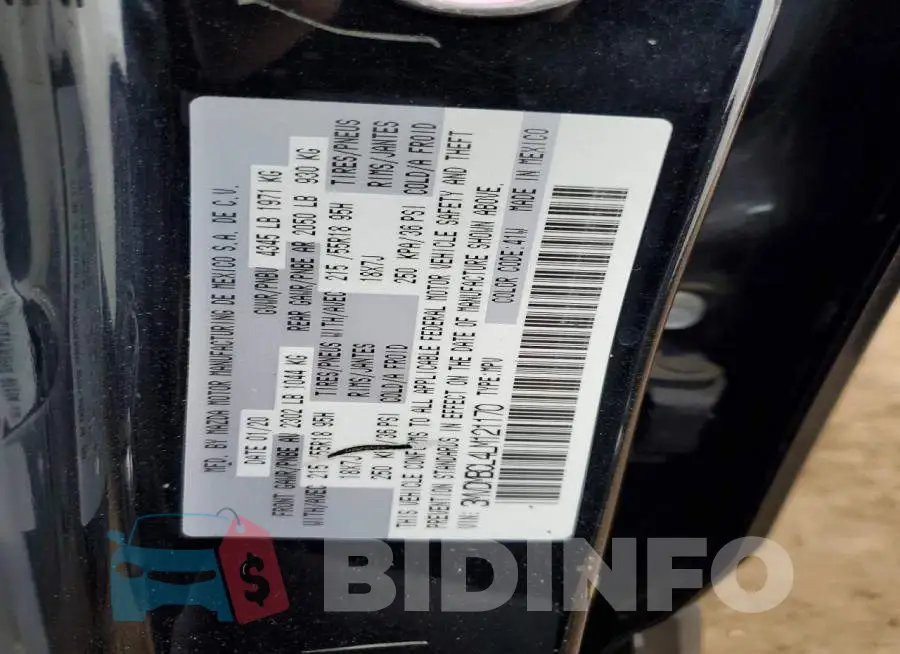 3MVDMBCL4LM121170 Photo# 12