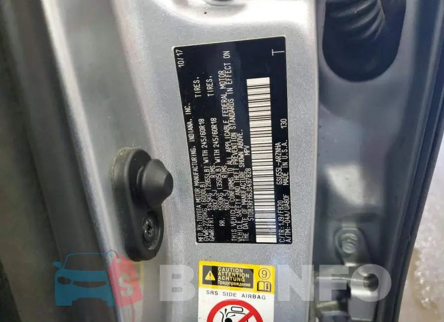 5TDBZRFH6JS497828 Photo# 13