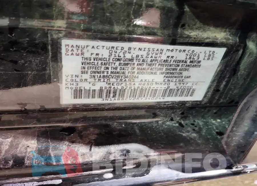 3N1AB8CV2RY340244 Photo# 12