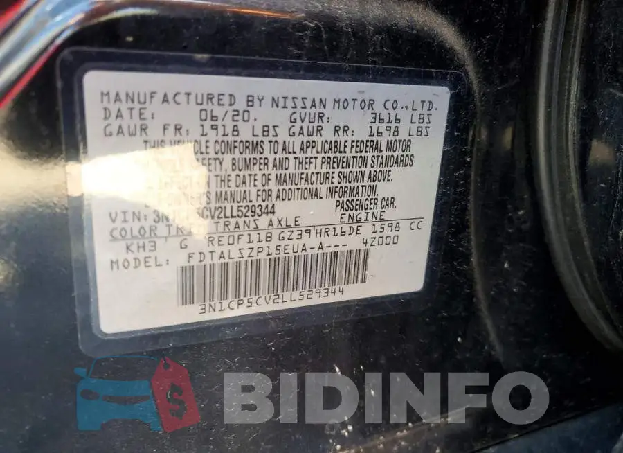 3N1CP5CV2LL529344 Photo# 13