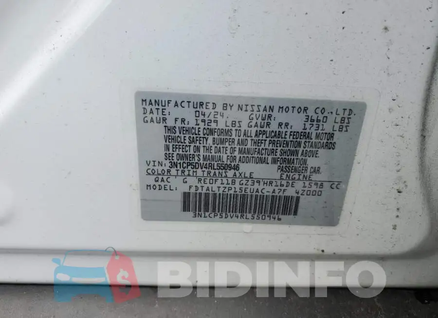 3N1CP5DV4RL550946 Photo# 12