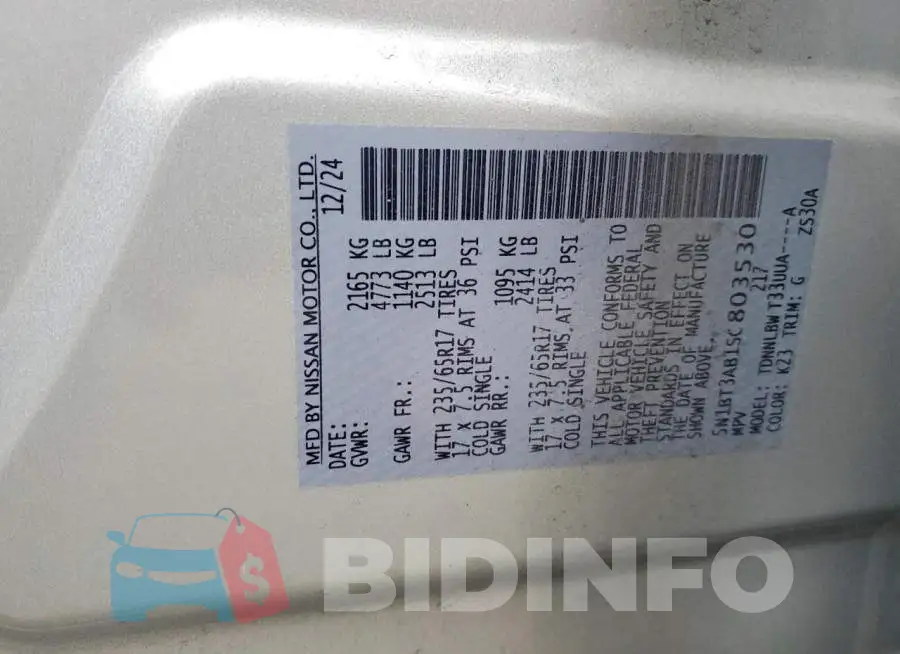 5N1BT3AB1SC803530 Photo# 12
