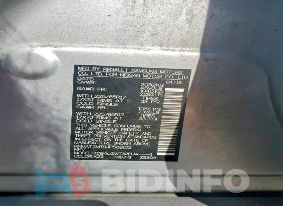 KNMAT2MT9JP589103 Photo# 13