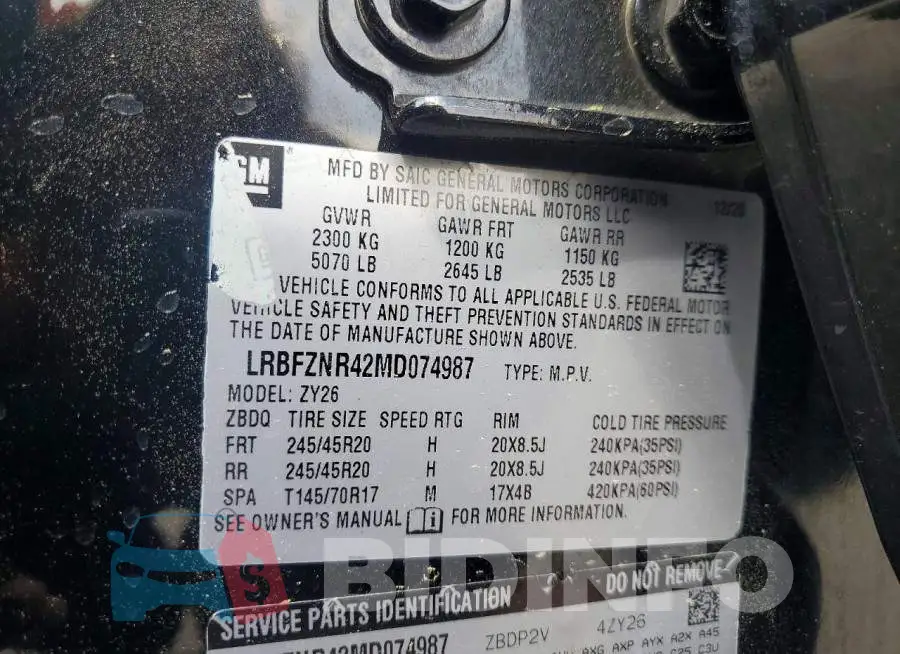 LRBFZNR42MD074987 Photo# 13