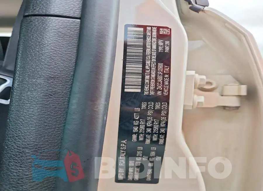 ZACCJABB7JPJ35600 Photo# 13