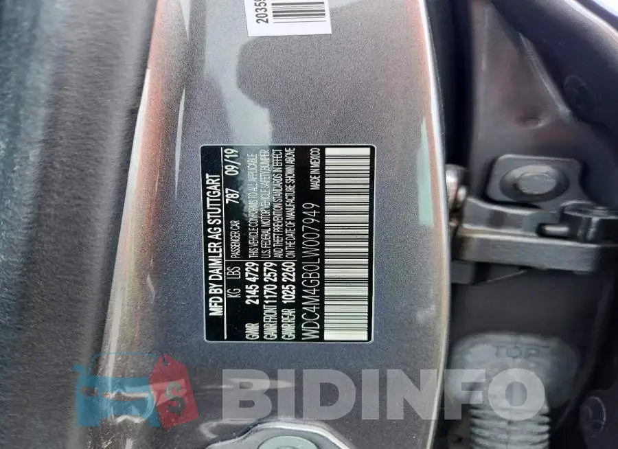 WDC4M4GB0LW007949 Photo# 12