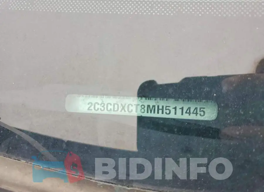 2C3CDXCT8MH511445 Photo# 12