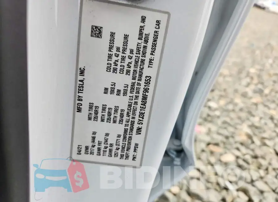 5YJ3E1EA8MF961653 Photo# 12