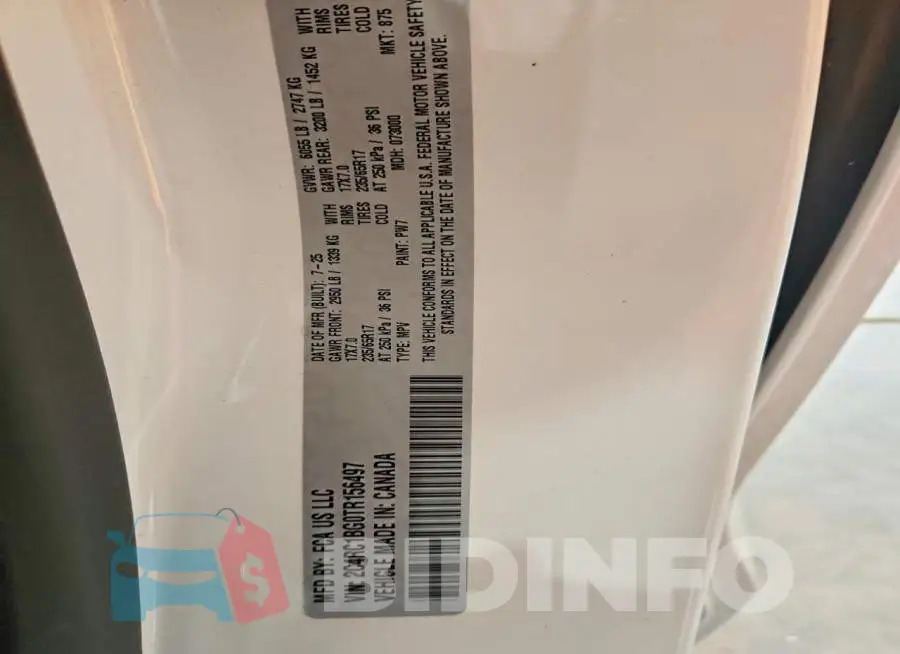2C4RC1BG0TR156497 Photo# 14