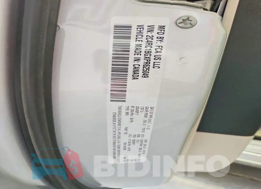 2C4RC1BGXPR625049 Photo# 13