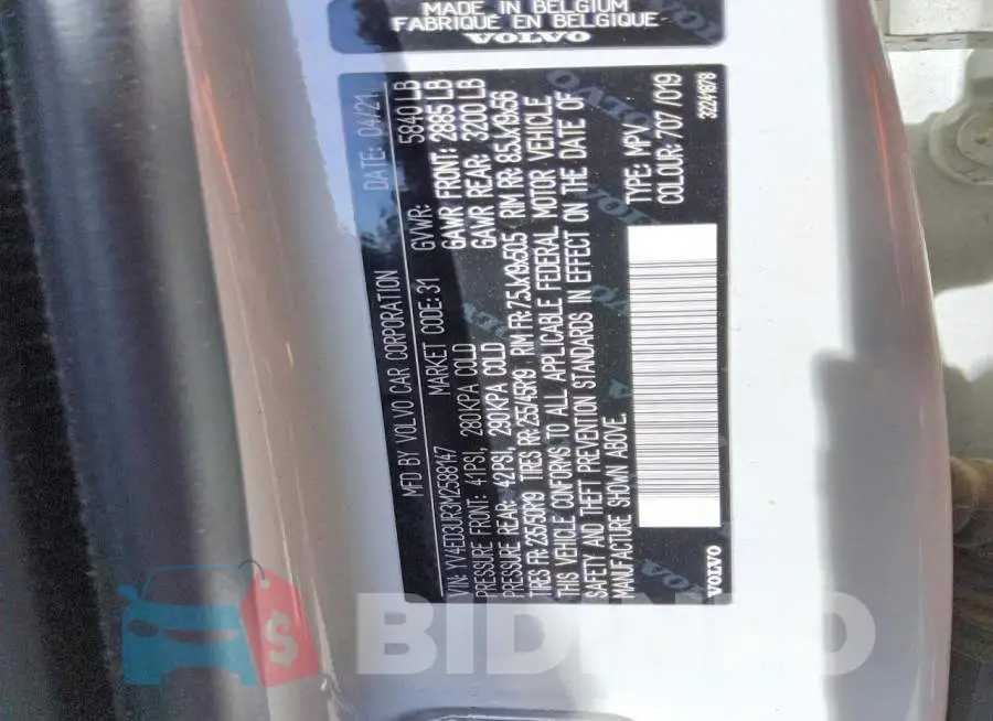 YV4ED3UR3M2588147 Photo# 14