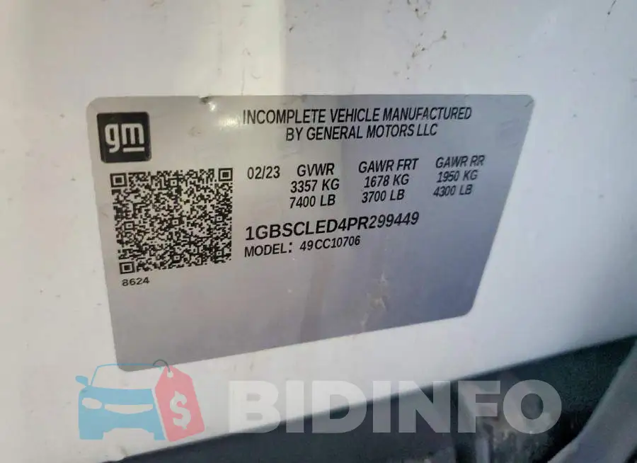 1GBSCLED4PR299449 Photo# 12