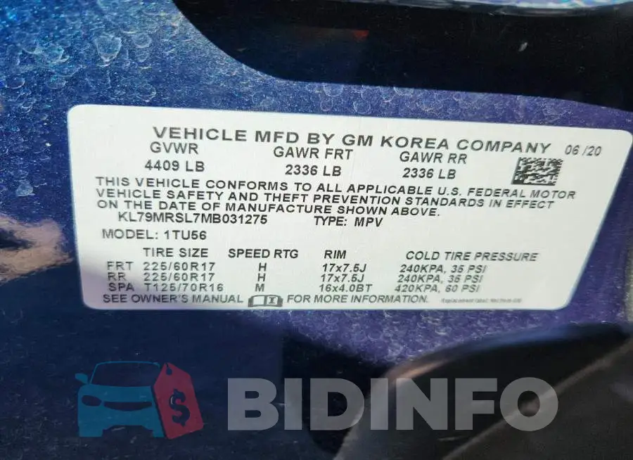 KL79MRSL7MB031275 Photo# 13