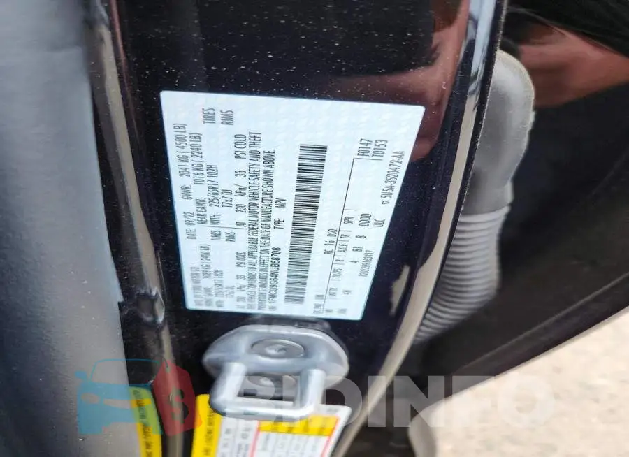 1FMCU9G64NUB58708 Photo# 13