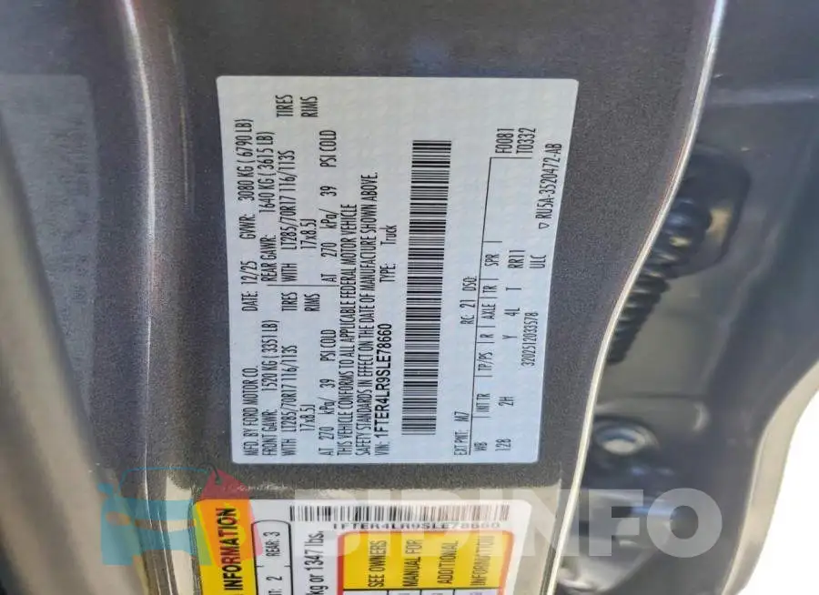 1FTER4LR9SLE78660 Photo# 12