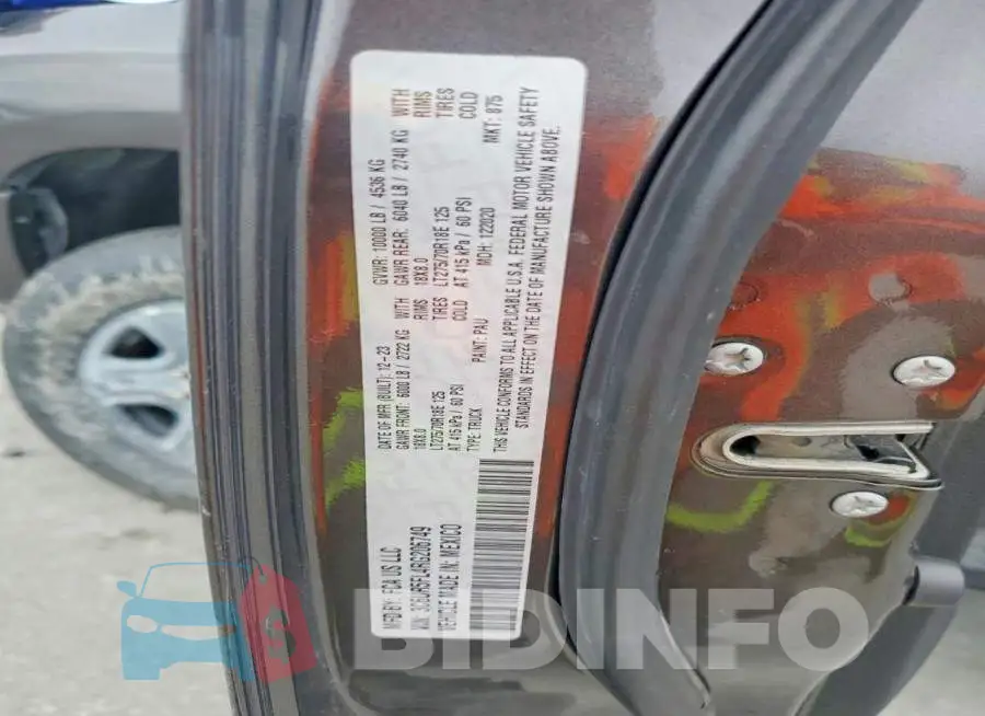 3C6UR5FL4RG206749 Photo# 12