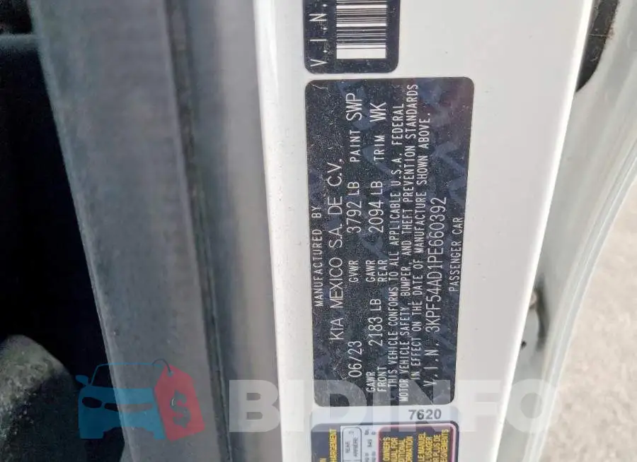 3KPF54AD1PE660392 Photo# 12