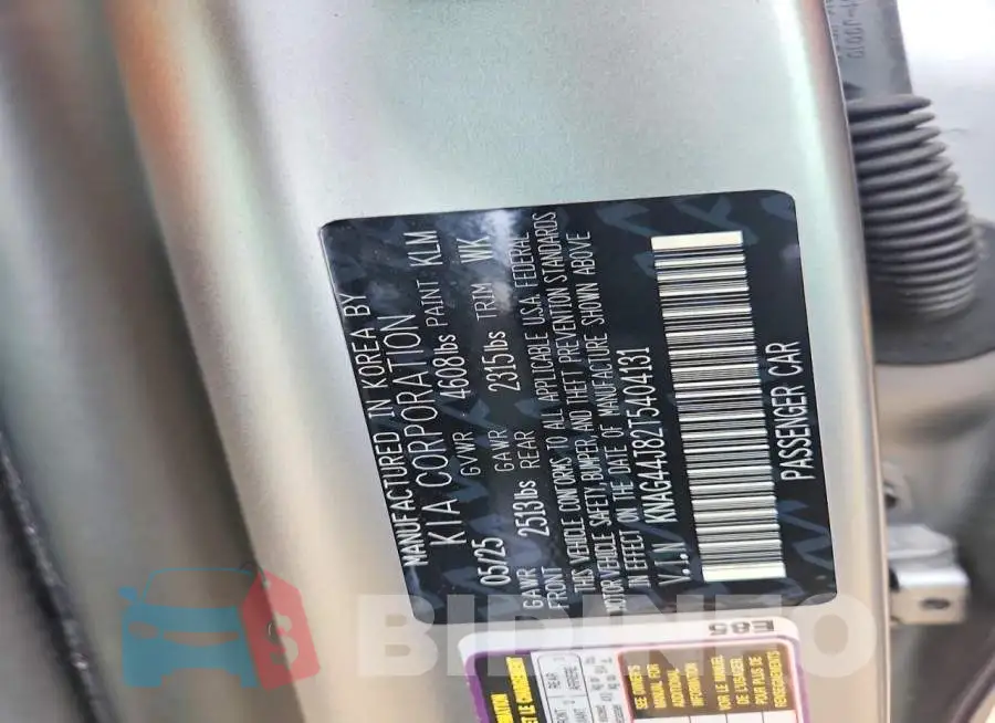 KNAG44J82T5404131 Photo# 12