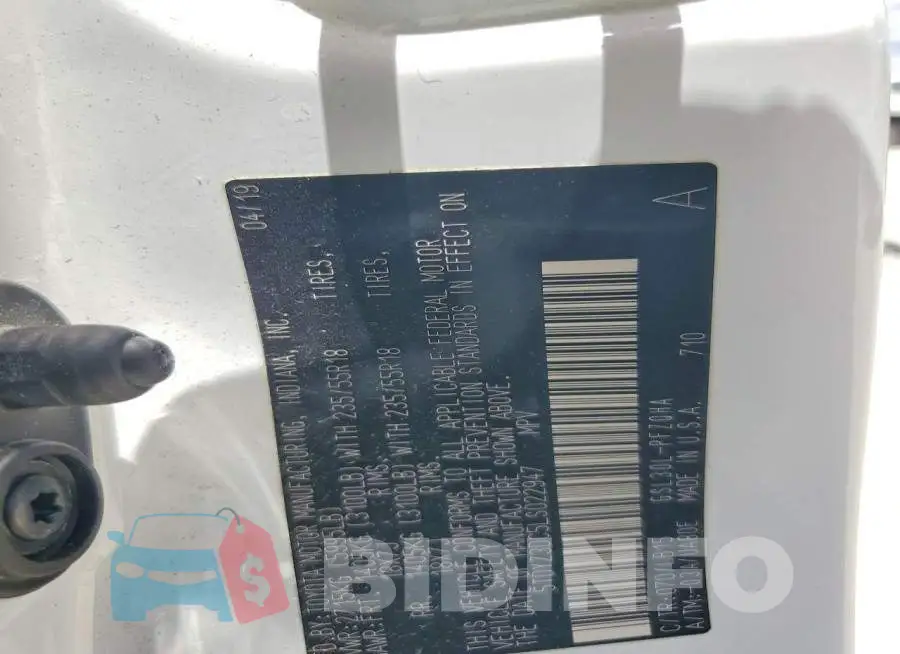 5TDYZ3DC5LS022947 Photo# 13