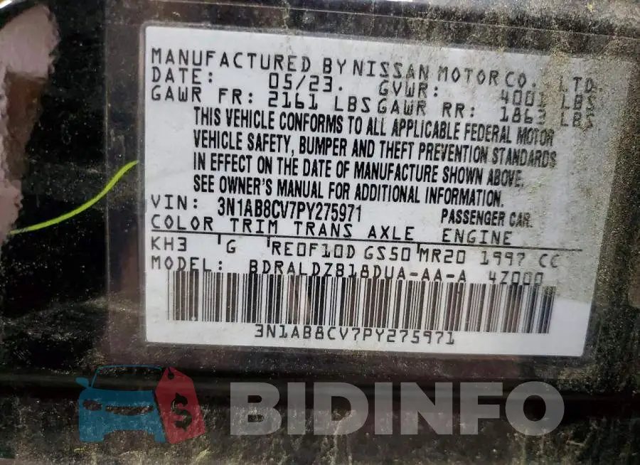 3N1AB8CV7PY275971 Photo# 12