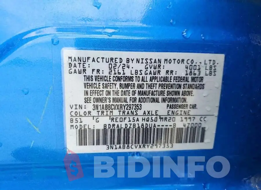 3N1AB8CVXRY297353 Photo# 13