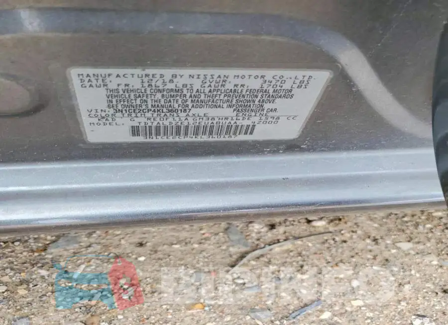 3N1CE2CP4KL360187 Photo# 13