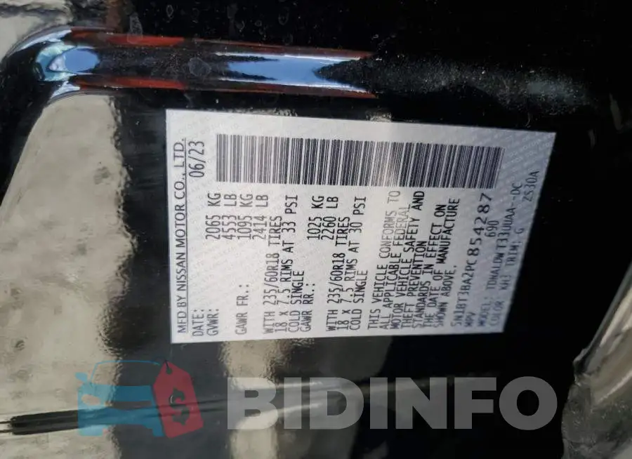 5N1BT3BA2PC854287 Photo# 14