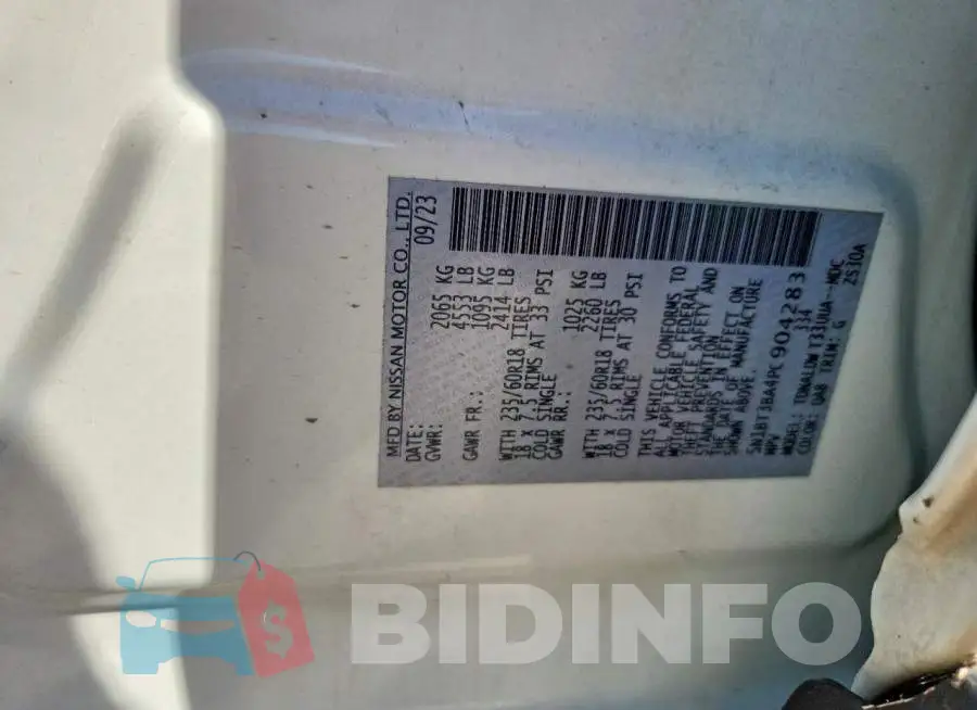 5N1BT3BA4PC904283 Photo# 12