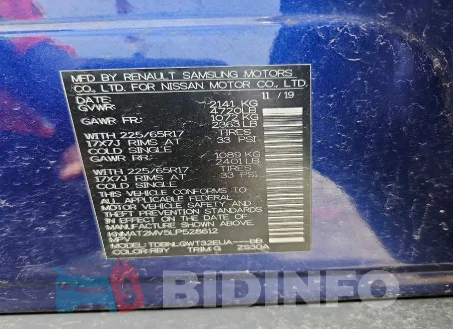 KNMAT2MV5LP528612 Photo# 13