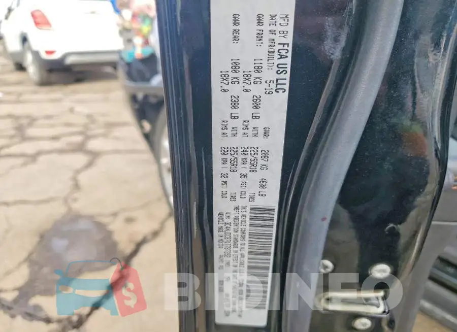 3C4NJDCB7KT787252 Photo# 12
