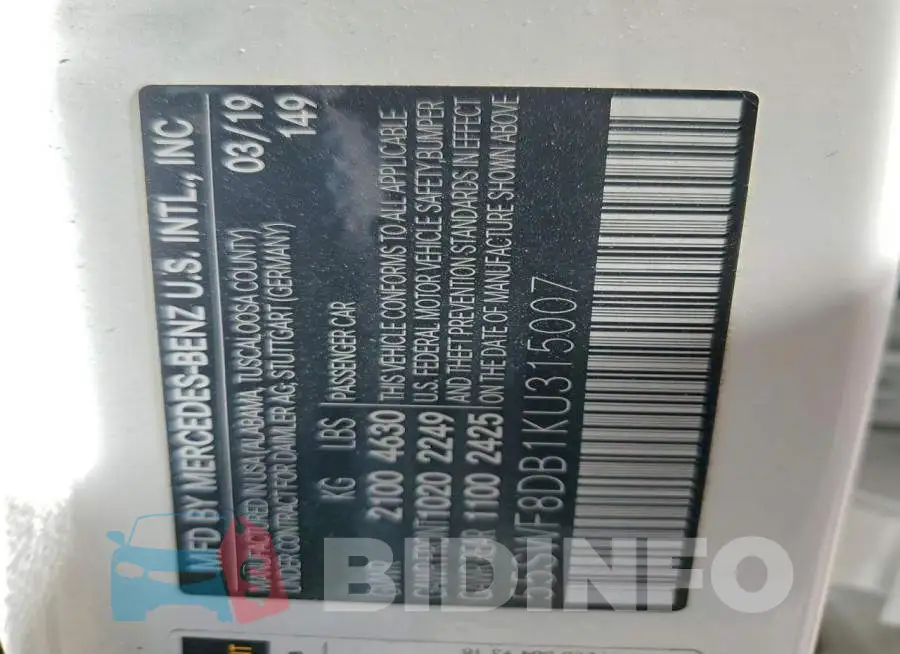 55SWF8DB1KU315007 Photo# 12