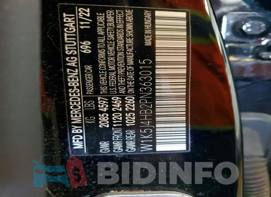 W1K5J4HB2PN363015 Photo# 12